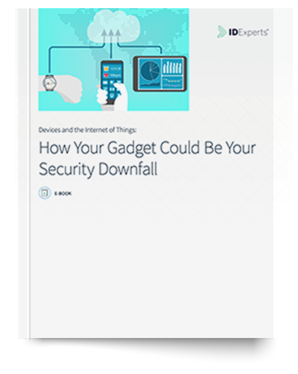 Image of the front page for the IOT ebook for data breach response