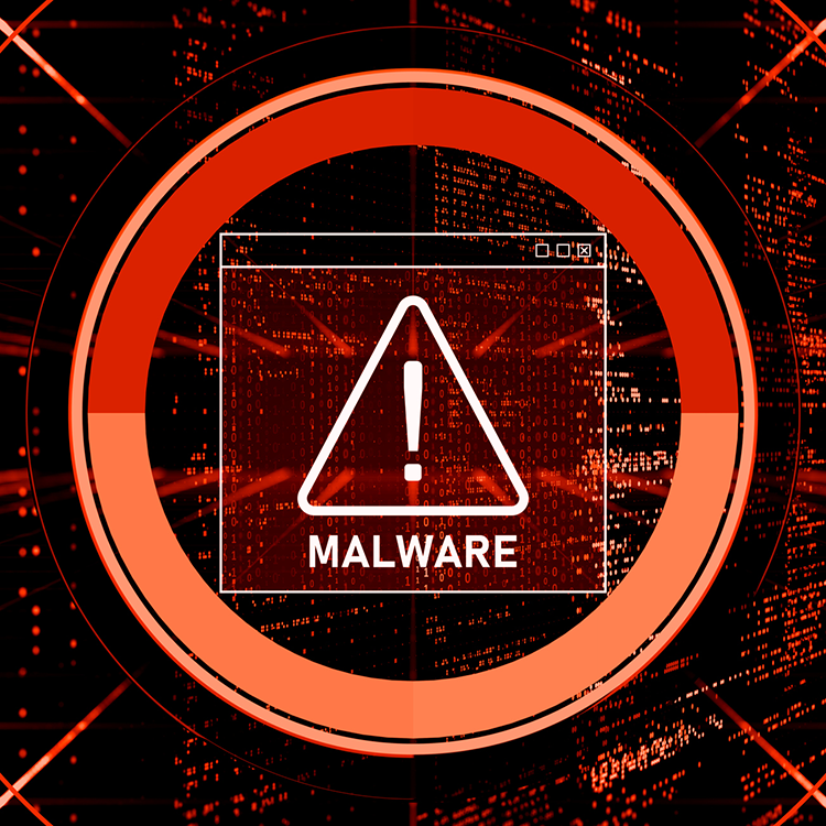 Image of a malware warning to represent the recent FireEye hack and consumer privacy protection